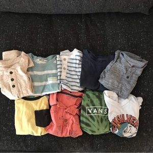 Boys 4T Tees Bundle - Lot includes 9 Tops